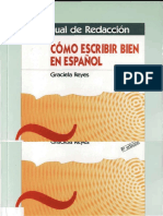 Como Escribir Bien en Español. Manual de Redacción
