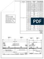 Piso 2 Desenho de Vigas Concreto: C25/30 Aço Das Barras: S-400 Aço Dos Estribos: S-400 Escala Vigas 1:100 Escala Seções 1:100 Escala Aberturas 1:100