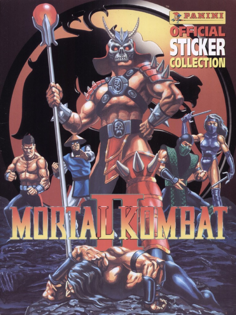 Album Mortal Kombat 1995 + 4 Packs De Vignettes – BAIO Neuf Scellé
