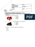 SD Students Assessed on English Lesson About Waste Sorting