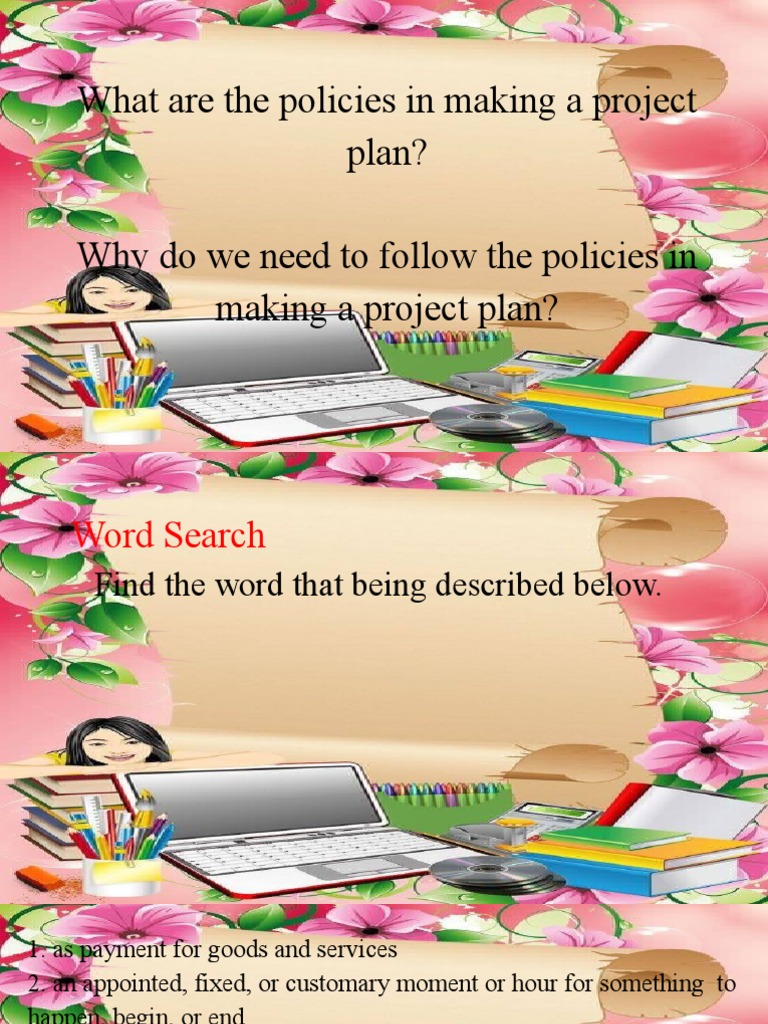 Project Planning in TLE for Grade 6 | PDF | Cognition | Cognitive Science