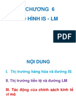 Chương 6 Mô Hình Is LM