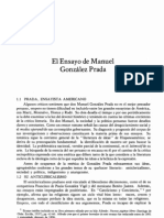 El Ensayo de Manuel Gonzalez Prada