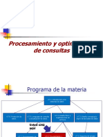 UT 6 - Procesamiento y Optimización de Consultas Version 2021