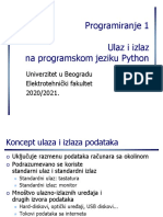 P1 8 Python Ulaz Izlaz