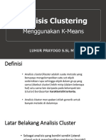 Analisis Clustering