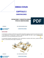 2.1 Generalidades de Las Cimentaciones