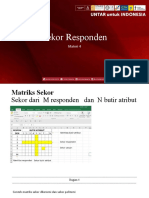 Materi 3 - Sekor Responden