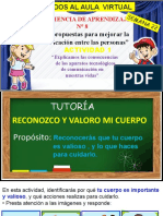 Actividad de Tutoría Jueves 23 de Setiembre 2021