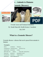 Lecture 5 - Zoonotic Diseases