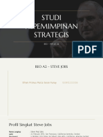 Studi Kepemimpinan Strategis - BEO A2 Steve Jobs