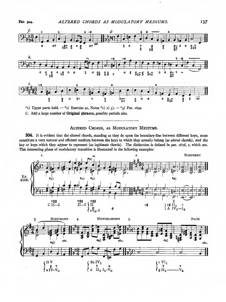 Altered Chords in Modulation Techniques | PDF | Chord (Music) | Musical ...