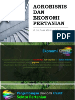 Agribisnis Dan Ekonomi Kreatif Fix