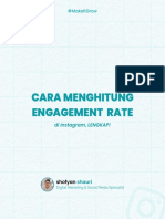 Cara Hitung Engagement Rate Sosmed