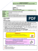 SECUENCIA DE COMUNICACIÓN (Escribimos Una Ddescripción) 17-05-23