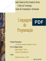 Linguagens de Programacao Slides
