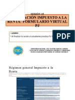 Sesión 15 Declaracion Impuesto Persona Juridica