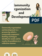 Community Organization and Development