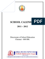 Revised Calnder 2011 - 12