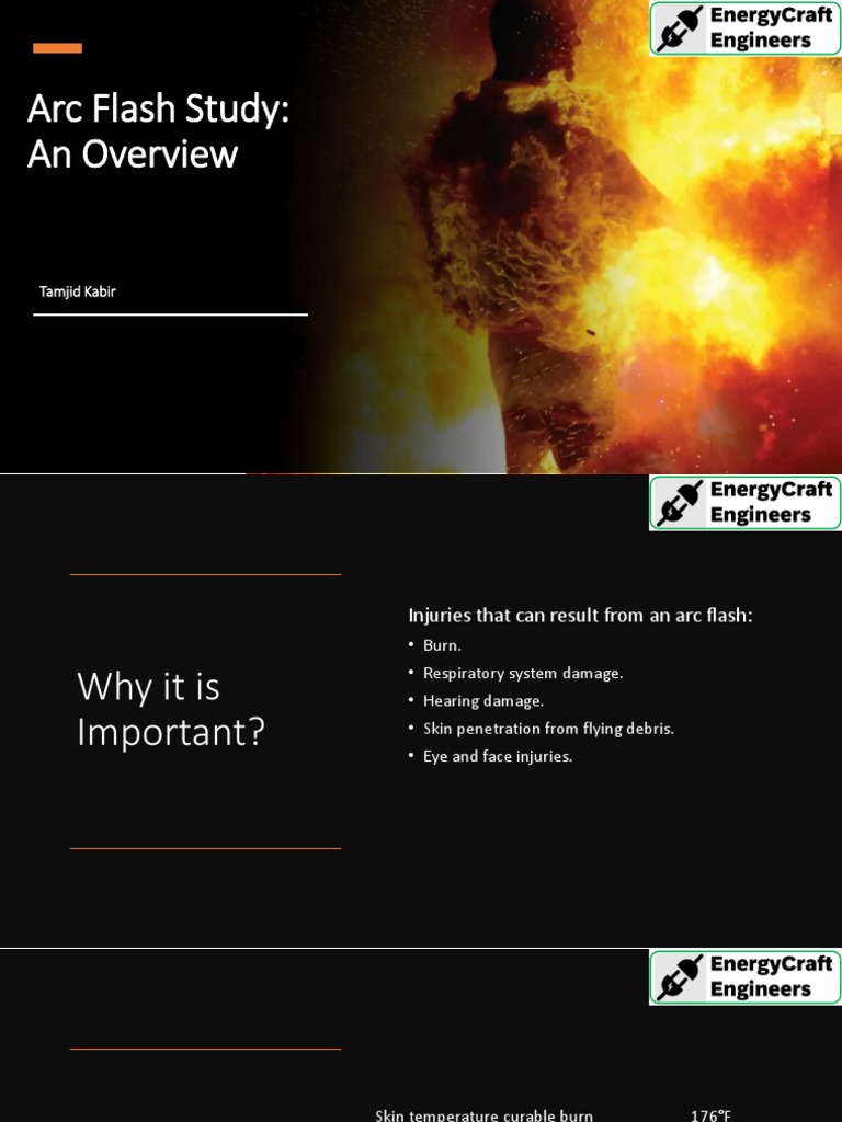 ETAP Arc Flash Study Guide | PDF | Electric Arc | Electrical Components