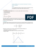 4.1 Probability Density Functions (PDFS) and Cumulative Distribution Functions (CDFS) For Continuous Random Variables