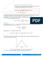 4.2 Expected Value and Variance of Continuous Random Variables