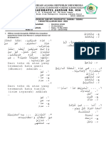 Soal AM Bahasa Arab Kelas 9 Tahun 2023 Oke Nian HVS