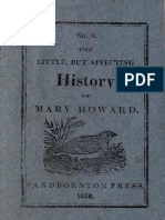 The Little, But Affecting History of Mary Howard, Tattooing, New Zealand, 1835 A.O