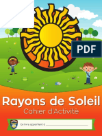 Cahier D'activités Rayon de Soleil