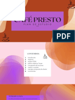 Plan de Comunicación Externa de Campaña Publicitaria para La Marca Café Presto 2023