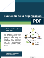 Evolución de Las Organizaciones Gerson Cruz Marchan