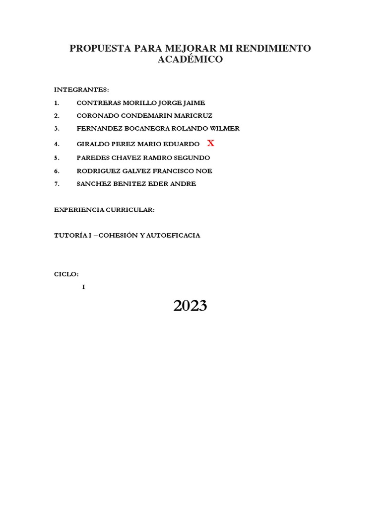 Estrategias para Mejorar el Rendimiento Académico | PDF