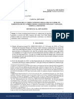 Sentencia 2297.18.EP.23 CORTE CONSTITUCIONAL DILIGENCIAS TELEMATICAS. DERECHO A RECURRIR