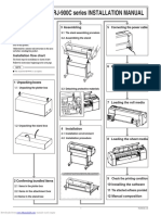 Mutoh - Installation Manual - Rj900c - Series