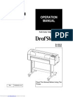 Mutoh Operations Manual Drafstation - rj901x