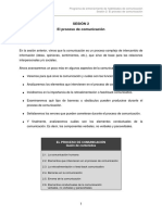 Sesión 2 El Proceso de Comunicación