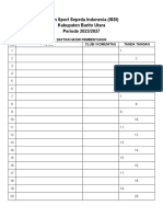 Daftar Hadir Pembentukan ISSI Barut