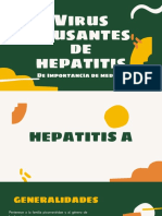 Hepatitis A, B y C 