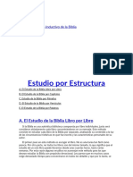 Estudio Por Estructuras