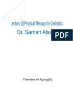 Lecture (3) Physical Therapy in Geriatric.