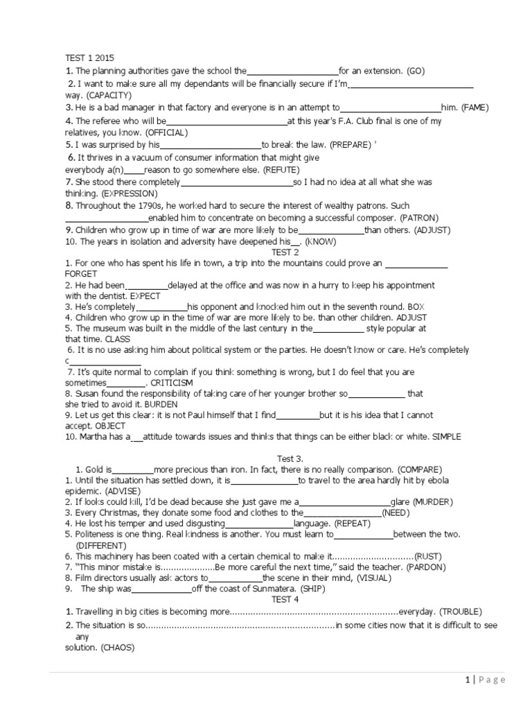 word-forms-handout-pdf
