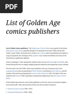 List of Golden Age Comics Publishers - Wikipedia