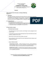 Module 2. Government Chart of Accounts, Accounting and Reporting