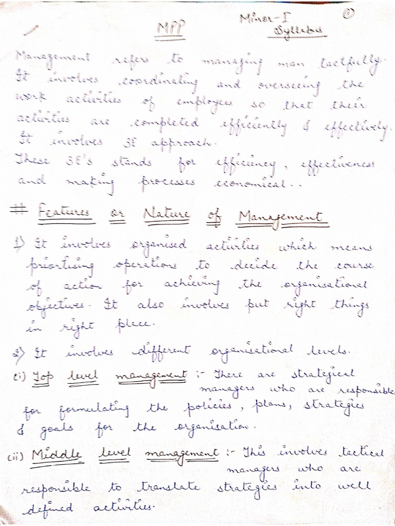 Class Notes | PDF image.