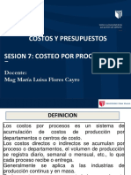 Costeo Por Procesos