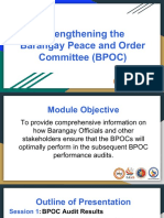 Barangay Peace and Order Council (BPOC)
