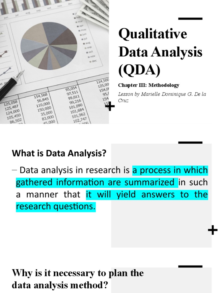 Qualitative Data Analysis PDF Level Of Measurement Qualitative