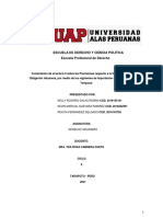 Escuela de Derecho Y Ciencia Política Escuela Profesional de Derecho