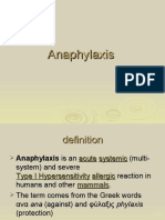 Anaphylaxis