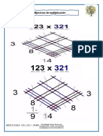 Multiplicación Ejercicios Nº4